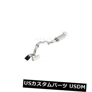 A}t[ BORLA TOURING 2.5 "LbgobNGL][XgA18J[irQ[^[pubNNqgt BORLA TOURING 2.5" CATBACK EXHAUST W/ BLACK CHROME TIPS FOR 18 LINCOLN NAVIGATOR