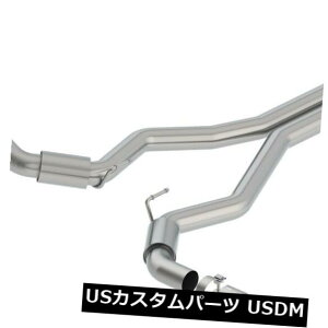 A}t[ Borla 140742CFBA S^CvLbgobNGL][XgVXe18-19}X^OɓK Borla 140742CFBA S-Type Cat-Back Exhaust System Fits 18-19 Mustang