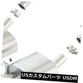 輸入マフラー Borla 11880 Sタイプアクスルバックエキゾーストシステムは14-19コルベットに適合 Borla 11880 S-Type Axle-Back Exhaust System Fits 14-19 Corvette