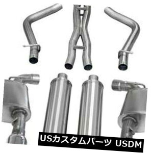 A}t[ CORSA 2.75 "LbgobNfAGL][XgLbg2012-2014_bW`[W[SRT 6.4L V8ɓK CORSA 2.75" Cat Back Dual Exhaust Kit Fits 2012-2014 Dodge Charger SRT 6.4L V8
