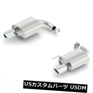 輸入マフラー BORLA 11895 2015-2017フォードマスタングGT 5.0LアクスルバックATAKエキゾーストマフラー BORLA 11895 2015-2017 FORD MUSTANG GT 5.0L AXLEBACK ATAK EXHAUST MUFFLERS