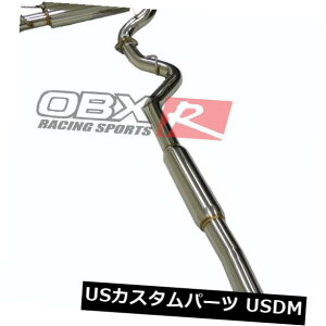 A}t[ 08-14XoWRX 2.5Tnb`obNɓKOBXXeXLbgobNrC OBX Stainless Catback Exhaust fits 08-14 Subaru WRX 2.5T Hatchback