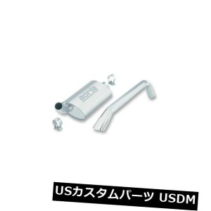 �A���}�t���[ Borla 81-86��MT 4WD Cat-Back 2in�V���O�����E���h�A���O����Jeep CJ-7 4.2L�ɓK�� Borla 81-86 fits Jeep CJ-7 4.2L AT MT 4WD Cat-Back 2in Single Round Angle �y���s�A���i�z