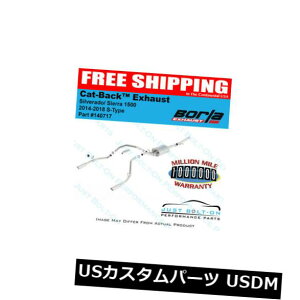 �A���}�t���[ Borla S-Type Cat-Back Dual Rear Exit 14-18 Silverado / Sier ra 1500 5.3L RC / Std Bed Borla S-Type Cat-Back Dual Rear Exit 14-18 Silverado/Sierra 1500 5.3L RC/Std Bed �y���s�A���i�z
