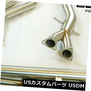 A}t[ 2001N2006N܂łM3 E46 3.2L I6N[ypfA3.0 "XeXLbgobNGL][Xg Becker Dual 3.0" Stainless Catback Exhaust For 2001 To 2006 M3 E46 3.2L I6 Coupe