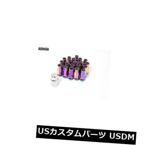 USibg 20Pc Aodhan Xt51 12X1.5OibglINI[vtBbgVrbNSi}c_3 6 Rx7 Rx8 20Pc Aodhan Xt51 12X1.5 Lug Nut Neo Chrome Open Fit Civic Si Mazda 3 6 Rx7 Rx8