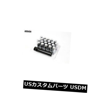 US�i�b�g Aodhan Spl35 12X1.25 Chrome Spline Acorn Lug Nuts�i20Pc w / Key�j35mm Fits Fx50 Xa Aodhan Spl35 12X1.25 Chrome Spline Acorn Lug Nuts (20Pc w/Key) 35mm Fits Fx50 Xa �y���s�A���i�z