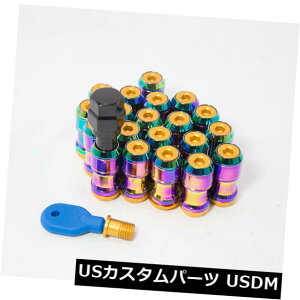 US�i�b�g 20Pc Aodhan Xt45 12X1.25�l�I�N���[���I�[�v�����O�i�b�g�t�B�b�g���Ă��X�^���XTsw Str���� 20Pc Aodhan Xt45 12X1.25 Neo Chrome Open Lug Nuts Fit Motegi Stance Tsw Str Rims �y���s�A���i�z
