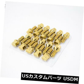 USナット 12X1.25 Aodhan 28Mmラグボルトゴールドフィットジープチェロキー4X4スポーツセット20Pc 12X1.25 Aodhan 28Mm Lug Bolts Gold Fit Jeep Cherokee 4X4 Sport Set Of 20Pc