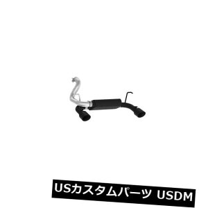 A}t[ MBRPGL][XgS5529BLKubNV[YANXobNGL][XgVXetBbgO[iJLj MBRP Exhaust S5529BLK Black Series Axle Back Exhaust System Fits Wrangler (JL)