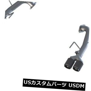 輸入マフラー MBRPエキゾーストS48013CF Proシリーズアクスルバックエキゾーストシステムは15-20 WRX WRX STIに適合 MBRP Exhaust S48013CF Pro Series Axle Back Exhaust System Fits 15-20 WRX WRX STI
