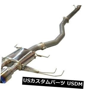 A}t[ Injen SES1582TTLbgobNGL][XgVXe17-18VrbNɓK Injen SES1582TT Cat-Back Exhaust System Fits 17-18 Civic