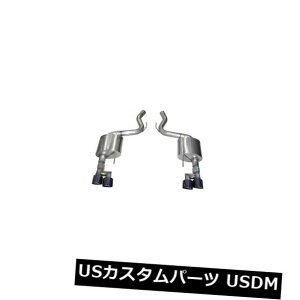 A}t[ Corsa Performance 21041BLKc[OANXobNGL][XgVXe18-19}X^OɓK Corsa Performance 21041BLK Touring Axle-Back Exhaust System Fits 18-19 Mustang