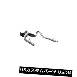 A}t[ Flowmaster 17113AJT_[LbgobNGL][XgVXe86-93}X^OɓK Flowmaster 17113 American Thunder Cat Back Exhaust System Fits 86-93 Mustang