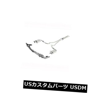 輸入マフラー フォードレーシングM-5200-M8SBVスポーツキャットバックエキゾーストシステムは15-17マスタングに適合 Ford Racing M-5200-M8SBV Sport Cat-Back Exhaust System Fits 15-17 Mustang