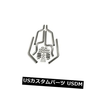 A}t[ tbJ[wb_[16521HKRfARyeBVwb_[obNGL][XgVXeLbg Hooker Headers 16521HKR Dual Competition Header Back Exhaust System Kit