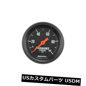 A}t[ AutoMeter 2619 ZV[YrC͌v AutoMeter 2619 Z-Series Exhaust Pressure Gauge