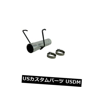 A}t[ MBRP Exhaust MDAL017CXg[[V[YVOVXe}t[폜pCv MBRP Exhaust MDAL017 Installer Series Single System Muffler Delete Pipe