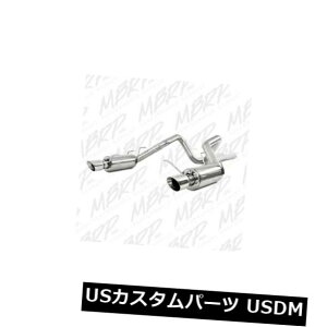 A}t[ MBRP S7257304 3 "LbgobNGL][XgVXe-fAXvbgAAXg[go[W MBRP S7257304 3" Cat-Back Exhaust System - Dual Split Rear, Street Version