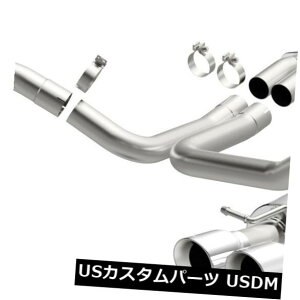 輸入マフラー Magnaflow 15241ハイフローパフォーマンスエキゾーストシステム3 "デュアルキャットバックメイクオファー Magnaflow 15241 High-Flow Performance Exhaust System 3" Dual Cat-Back MAKE OFFER
