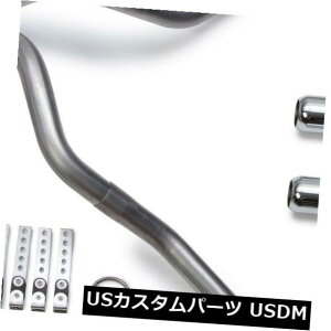 A}t[ 96-99V{[Vo[hgbN}hfArCMagnaflow}t[Nqg 96-99 Chevy Silverado Truck Mandrel Dual Exhaust Magnaflow Muffler Chrome Tips
