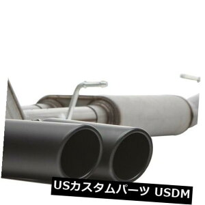 輸入マフラー ギブソンパフォーマンス65656Bブラックエリートキャットバックデュアルスポーツエキゾーストシステム Gibson Performance 65656B Black Elite Cat-Back Dual Sport Exhaust System