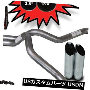 �A���}�t���[ �t�H�[�hF150�g���b�N98-03 3 �f���A���G�L�]�[�X�g�L�b�gFlowmaster Super 10�X���b�V���J�b�g�̃q���g Ford F150 Truck 98-03 3 Dual Exhaust Kit Flowmaster Super 10 Slash Cut Tips �y���s�A���i�z