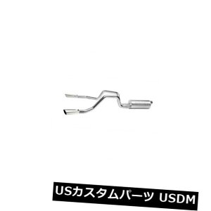 �A���}�t���[ �M�u�\���p�t�H�[�}���X69547�L���b�g�o�b�N�f���A���X�v���b�g���A�G�L�]�[�X�g�V�X�e����F-150�ɓK�� Gibson Performance 69547 Cat Back Dual Split Rear Exhaust System Fits F-150 �y���s�A���i�z