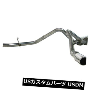 輸入マフラー MBRP S5008409キャットバックエキゾーストシステムデュアルスプリットサイドT409シボレー MBRP S5008409 Cat Back Exhaust System Dual Split Side T409 Chevrolet
