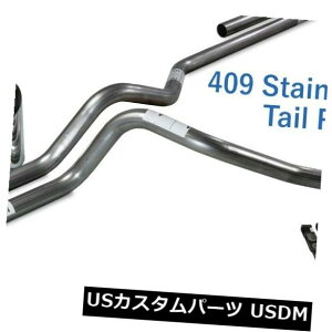 �A���}�t���[ �V�{���[GMC 1500 07-14 2.5 �X�e�����X�f���A���G�L�]�[�X�g�L�b�g1�`�����o�[�T�C�h�X���b�V���`�b�v Chevy GMC 1500 07-14 2.5 Stainless Dual Exhaust Kit 1 Chamber Side Slash Tip �y���s�A���i�z