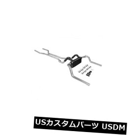 輸入マフラー Flowmasterヘッダーバックシステム-デュアルリア出口-American Thunder-Moderate Sou Flowmaster Header-back System - Dual Rear Exit - American Thunder - Moderate Sou