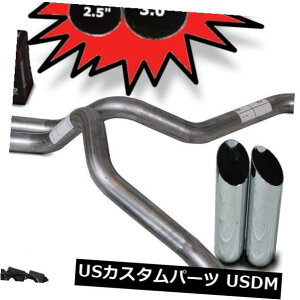 A}t[ V{[Vo[hGMCVG96-99 3 "fAGL][Xgt[}X^[40V[YXbVqg Chevy Silverado GMC Sierra 96-99 3" Dual Exhaust Flowmaster 40 series Slash Tips