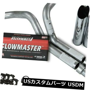 �A���}�t���[ �t�H�[�hF150 15-18 3 �f���A���G�L�]�[�X�g�L�b�gFlowmaster Super 44�X���b�V���`�b�v�T�C�hex Ford F150 15-18 3 Dual Exhaust Kits Flowmaster Super 44 Slash Tip Side ex �y���s�A���i�z