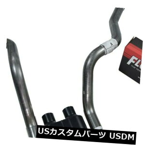 輸入マフラー オールステンレスデュアルエキゾーストキットChevy GMC 1500 88-95 Flowmaster super 44 Rear Ex All-Stainless Dual Exhaust Kit Chevy GMC 1500 88-95 Flowmaster super 44 Rear Ex