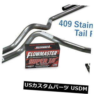 �A���}�t���[ Chevy GMC 1500 88-95 2.5 �X�e�����X�f���A���G�L�]�[�X�g�L�b�gFlowmaster Super 10�R�[�i�[ Chevy GMC 1500 88-95 2.5 Stainless Dual Exhaust Kit Flowmaster Super 10 Corner �y���s�A���i�z