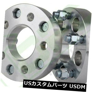 Xy[T[ 2X 5OzC[Xy[T[5x4.5?5x5 1.25 "W / 1/2"W[vpX^bhA_v^[ 2X 5 Lugs Wheel Spacers 5x4.5 to 5x5 1.25" W/1/2" Studs Adapters For Jeep
