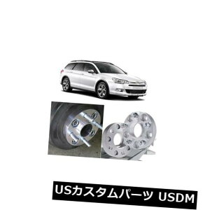 Xy[T[ VgGC5 / C6̂߂4pcs 5X108 65.1CB 25mm̌Hubcenteric̎ԗւ̃Xy[T̃A_v^[ 4pcs 5X108 65.1CB 25mm Thick Hubcenteric Wheel Spacer Adapters For Citroen C5/C6