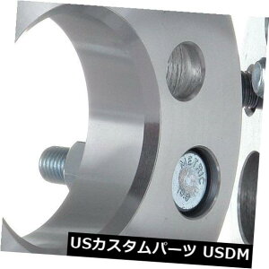 スペーサー 2Pc 5x100 to 5x4.5 1 "89-95 Plymouth Acclaim用12x1.5アダプターホイールスペーサー 2Pc 5x100 to 5x4.5 1" 12x1.5 Adapter Wheel Spacers For 89-95 Plymouth Acclaim