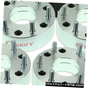 ワイドトレッドスペーサー Hyundai Azera fj用4x 5x114.3mmから6x139.7mmホイールスペーサーアダプター2 " 4pc 5x114.3mm to 6x139.7mm Wheel Spacers Adapters 2" for Hyundai Azera fj