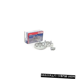 ワイドトレッドスペーサー H&amp;R 25mm Silver Bolt On Wheel Spacers for 2015-2016 Subaru WRX Sti