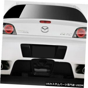 Rear Body Kit Bumper 04-08マツダRX8 K-1デュラフレックスリアボディキットバンパー!!! 109488 04-08 Mazda RX8 K-1 Duraflex Rear Body Kit Bumper!!! 109488