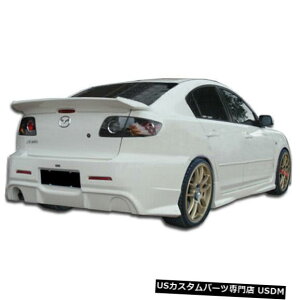 Rear Body Kit Bumper 04-09}c_}c_3 4DR I-Spec DuraflexA{fBLbgop[!!! 104480 04-09 Mazda Mazda 3 4DR I-Spec Duraflex Rear Body Kit Bumper!!! 104480
