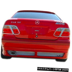 Rear Body Kit Bumper 98-02�����Z�f�XCLK R-1�I�[�o�[�X�g�b�N���A�o���p�[���b�v�{�f�B�L�b�g!!! 107072 98-02 Mercedes CLK R-1 Overstock Rear Bumper Lip Body Kit!!! 107072 �y���s�A���i�z