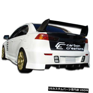 Rear Body Kit Bumper 08-15三菱エボリューションGTコンセプトデュラフレックスリアボディキットバンパー!!! 104640 08-15 Mitsubishi Evolution GT Concept Duraflex Rear Body Kit Bumper!!! 104640