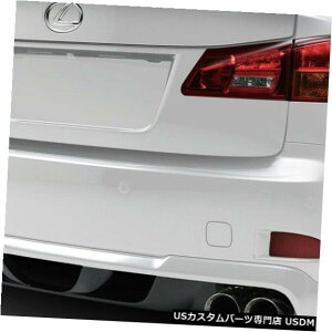 Rear Body Kit Bumper 06-13���N�T�XIS W-1�f�����t���b�N�X���A�o���p�[���b�v�{�f�B�L�b�g!!! 108677 06-13 Lexus IS W-1 Duraflex Rear Bumper Lip Body Kit!!! 108677 �y���s�A���i�z