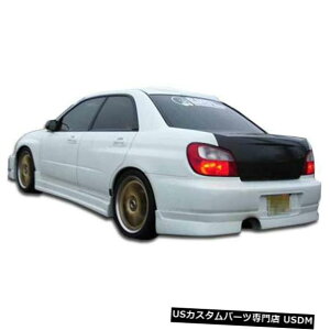 Rear Body Kit Bumper 02-03XoCvbT4DR C-Speed DuraflexAop[bv{fBLbg!!! 100390 02-03 Subaru Impreza 4DR C-Speed Duraflex Rear Bumper Lip Body Kit!!! 100390