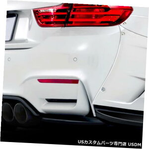 Rear Body Kit Bumper 14-18 BMW 4�V���[�YAF-1�G�A���@�\���A�o���p�[�A�h�I���{�f�B�L�b�g!!! 113588 14-18 BMW 4 Series AF-1 Aero Function Rear Bumper Add On Body Kit!!! 113588 �y���s�A���i�z
