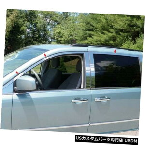 Window Accent 08-18_bWOhLo4dr QAAXeX8pcsEBhEANZgpbP[WWP48896 08-18 DODGE GRAND CARAVAN 4dr QAA Stainless 8pcs Window Accent Package WP48896