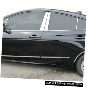 Window Accent 16-18�g���^�v���E�X4dr QAA�X�e�����X4pcs���g�A�N�Z���gWS16135 16-18 TOYOTA PRIUS 4dr QAA Stainless 4pcs Window Sill Accent WS16135 �y���s�A���i�z