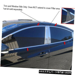 Window Accent 11-13�q�����_�CELANTRA 4dr QAA�X�e�����X10����E�B���h�E�A�N�Z���g�p�b�P�[�WWP11341�ɓK�� 11-13 Fits Hyundai ELANTRA 4dr QAA Stainless 10pcs Window Accent Package WP11341 �y���s�A���i�z